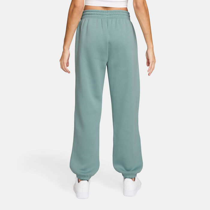Nike Women's Sportswear Phoenix Fleece Sweatpants Green image number 1