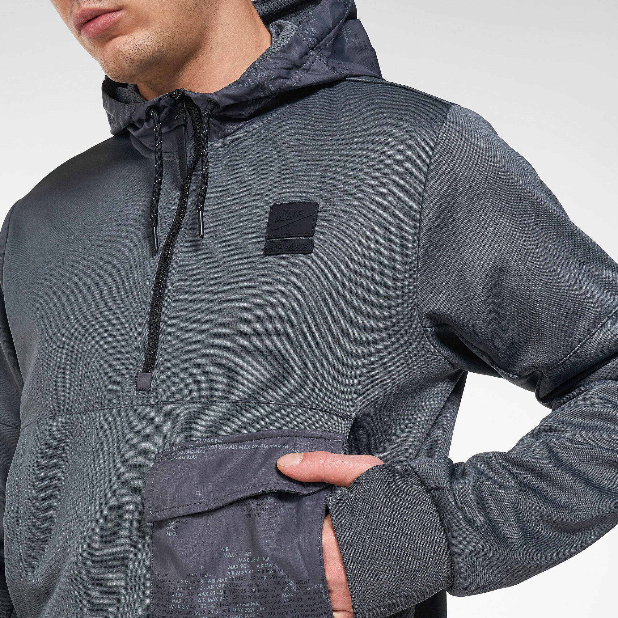 Men s Air Max Half Zip Hoodie