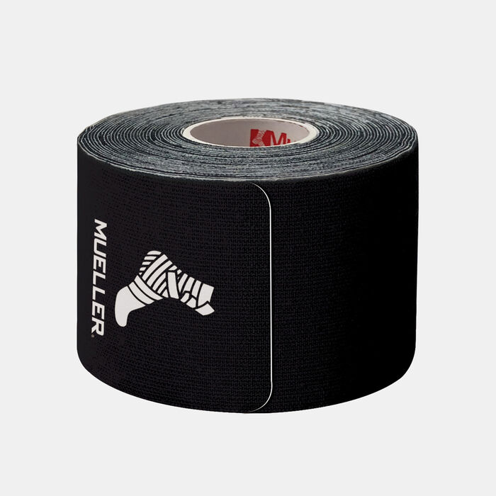 Mueller Kinesiology Tape Roll (5m) Black Mueller Kinesiology Tape Roll (5m) Black image number 0