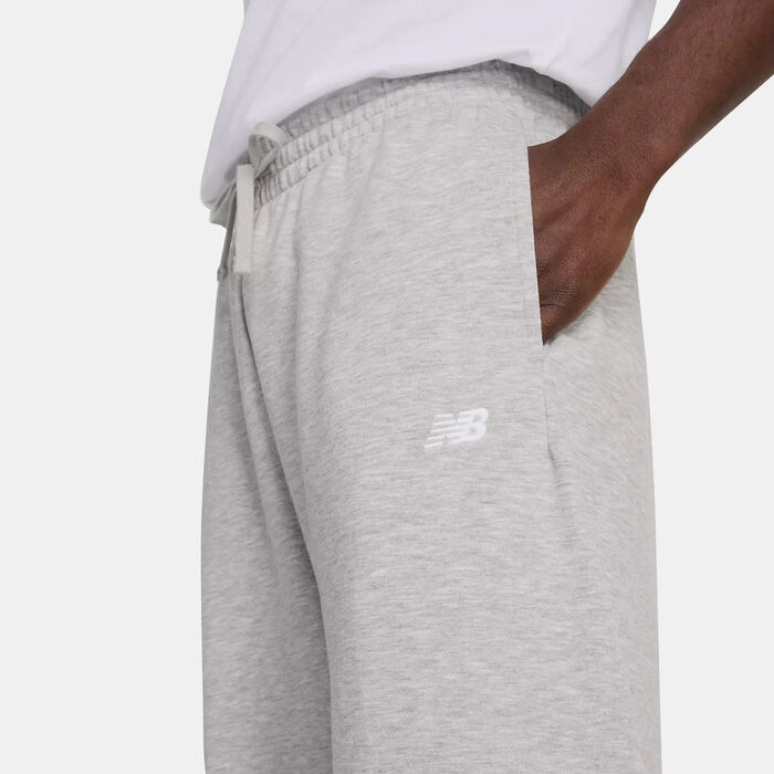 New Balance Men's French Terry Joggers Grey New Balance Men's French Terry Joggers Grey image number 7