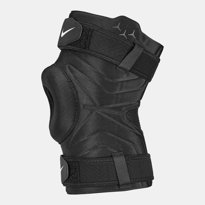 Nike Pro Open Knee Sleeve With Strap Black Nike Pro Open Knee Sleeve With Strap Black image number 1