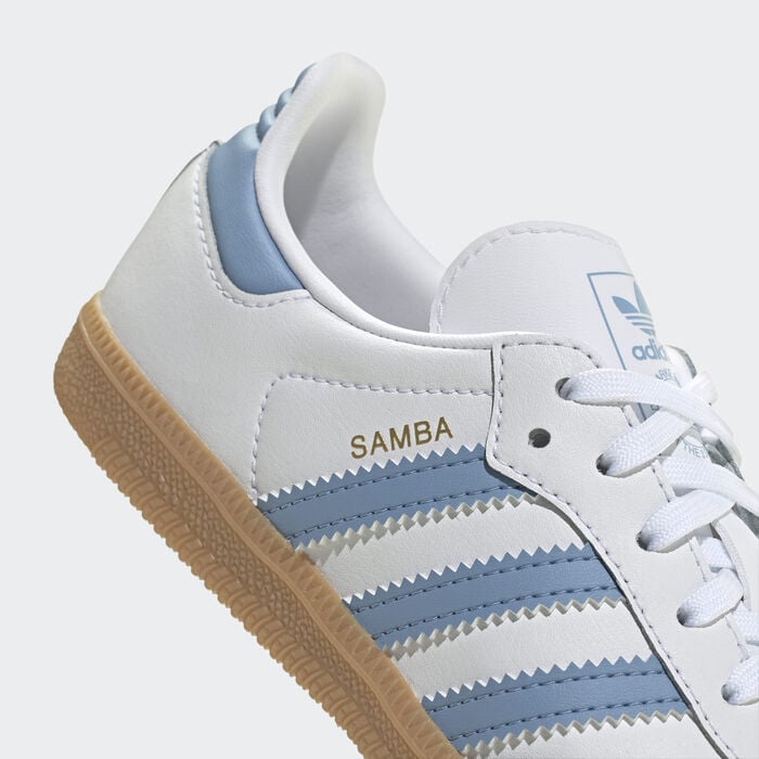 adidas Originals Kids' Samba OG Shoes White adidas Originals Kids' Samba OG Shoes White image number 5
