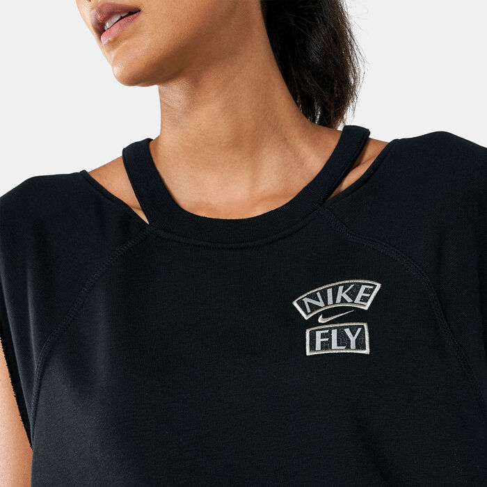 Nike Women's Queen Of Courts Basketball Tank Top Grey Nike Women's Queen Of Courts Basketball Tank Top Grey image number 3