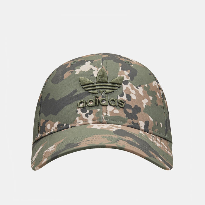 adidas Originals Men's Camo Baseball Cap Green adidas Originals Men's Camo Baseball Cap Green image number 0