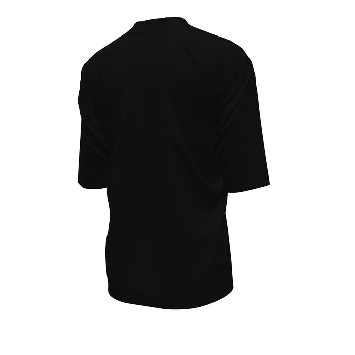 Nike Swim Kids' Hydroguard Swimming T-Shirt Black Nike Swim Kids' Hydroguard Swimming T-Shirt Black image number 1