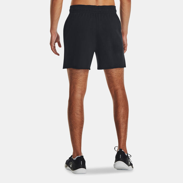 Under Armour Men's Rival Terry Shorts Black Under Armour Men's Rival Terry Shorts Black image number 1
