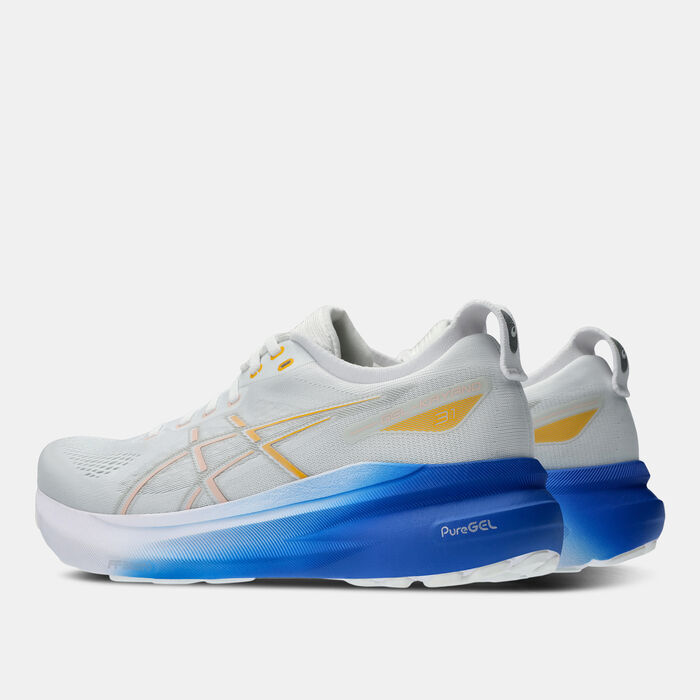 ASICS Men's GEL-KAYANO 31 Running Shoes White ASICS Men's GEL-KAYANO 31 Running Shoes White image number 2