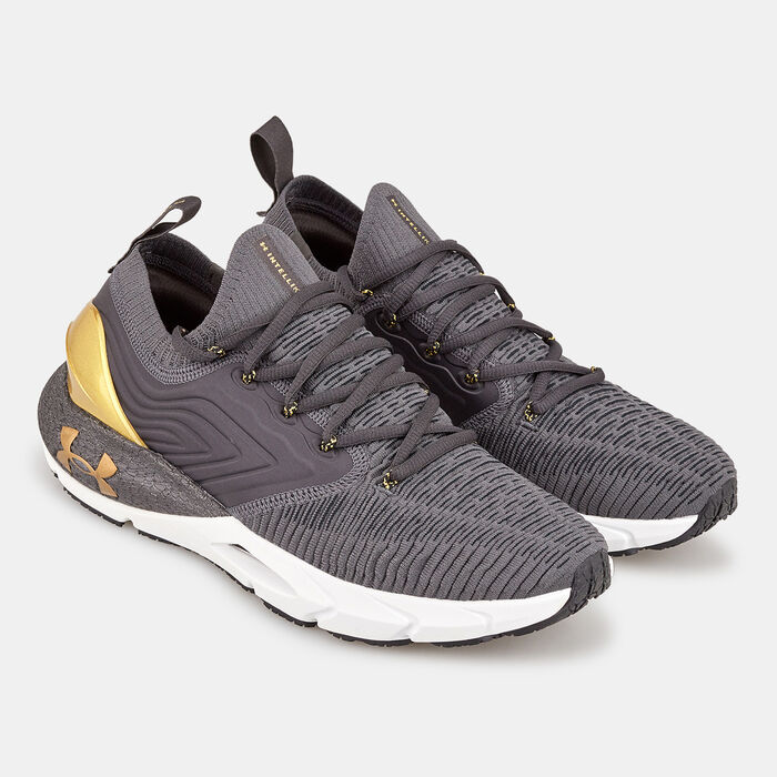 Under Armour Men's UA HOVR™ Phantom 2 IntelliKnit Metallic Running Shoe Grey Under Armour Men's UA HOVR™ Phantom 2 IntelliKnit Metallic Running Shoe Grey image number 1