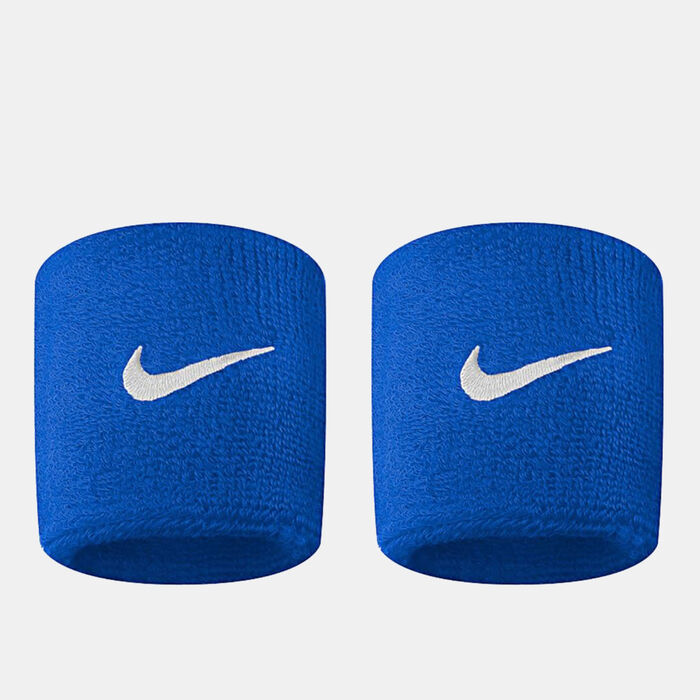 Nike Men's Swoosh Wristbands Blue Nike Men's Swoosh Wristbands Blue image number 0