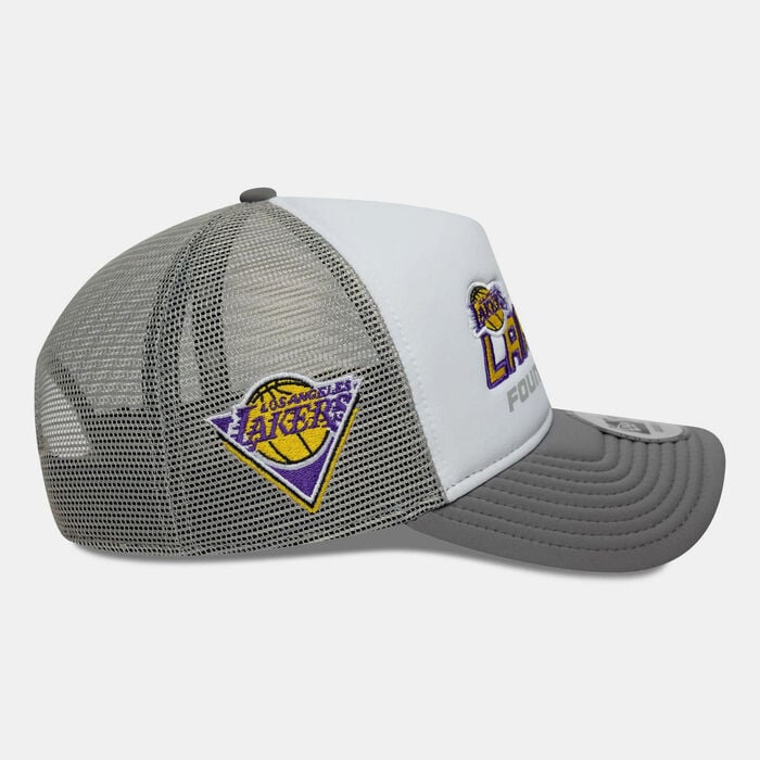 New Era Men's NBA Los Angeles Lakers Trucker Cap Blue New Era Men's NBA Los Angeles Lakers Trucker Cap Blue image number 5