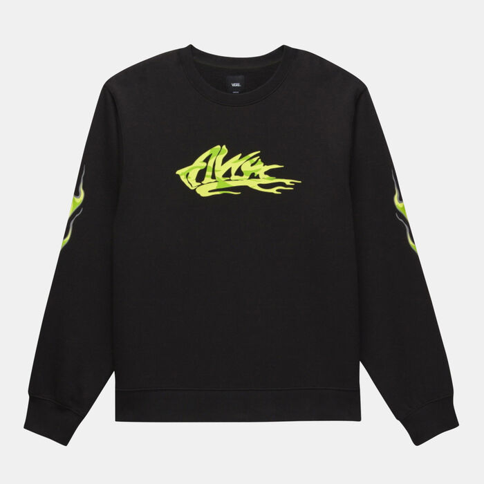 Vans Men's Alva Skates Sweatshirt Black image number 0