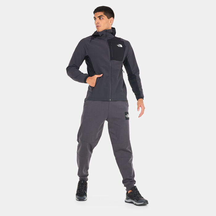 The North Face Men's Softshell Jacket Grey The North Face Men's Softshell Jacket Grey image number 2