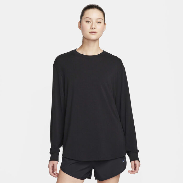 Nike Women's One Dri-FIT Training Top Black Nike Women's One Dri-FIT Training Top Black image number 0