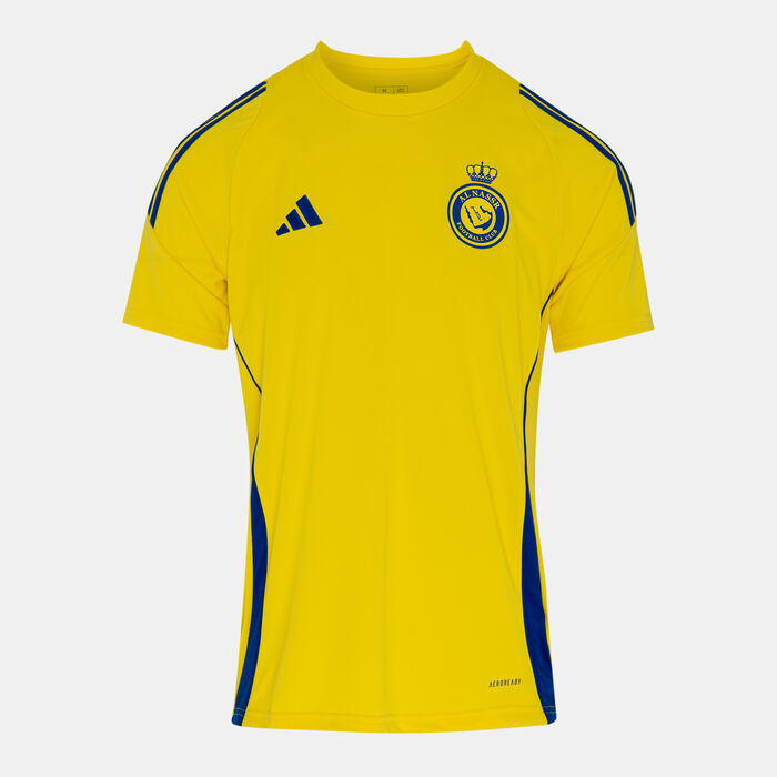adidas Men's Al Nasser Fan Football Jersey Blue adidas Men's Al Nasser Fan Football Jersey Blue image number 0