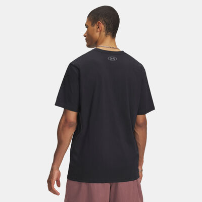 Under Armour Men's Triple Stack Logo T-Shirt Black