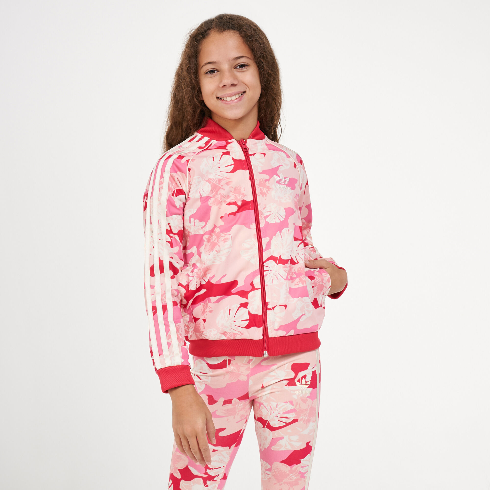 Adidas kids superstar floral hotsell