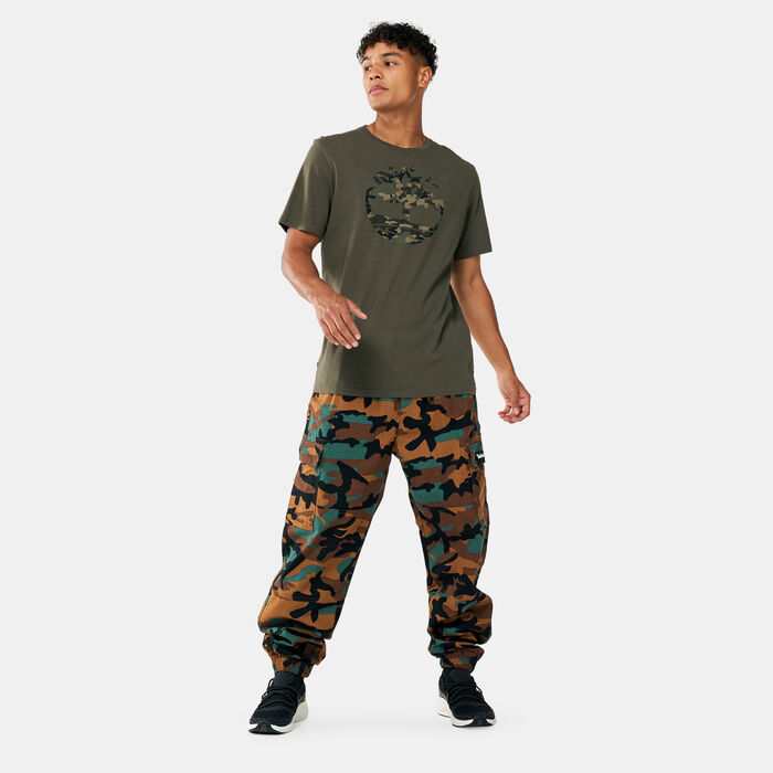 Timberland Men's Camo Cargo Sweatpants Brown Timberland Men's Camo Cargo Sweatpants Brown image number 2