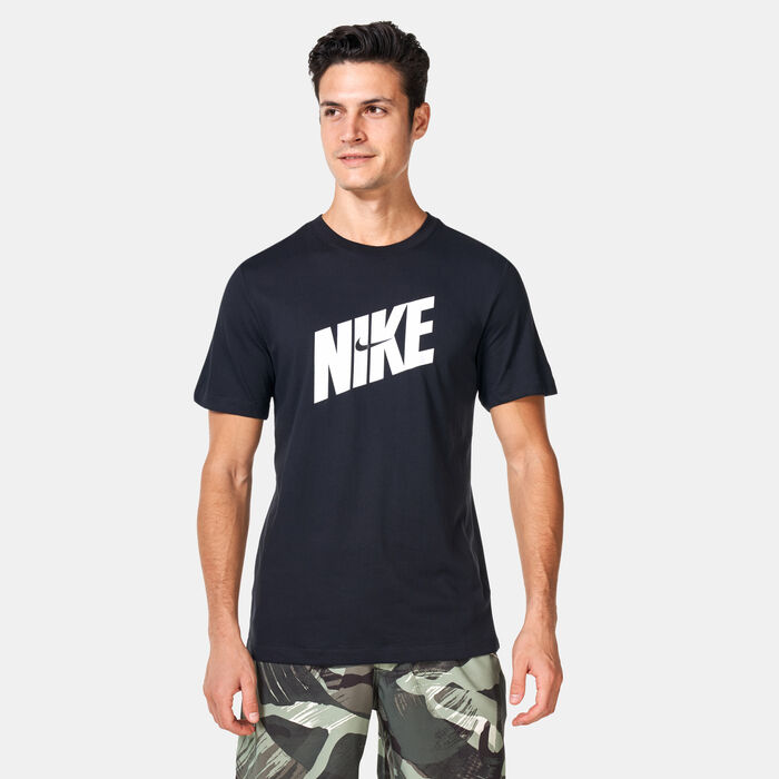 Nike Men's Dri-FIT Fitness T-Shirt Black Nike Men's Dri-FIT Fitness T-Shirt Black image number 0