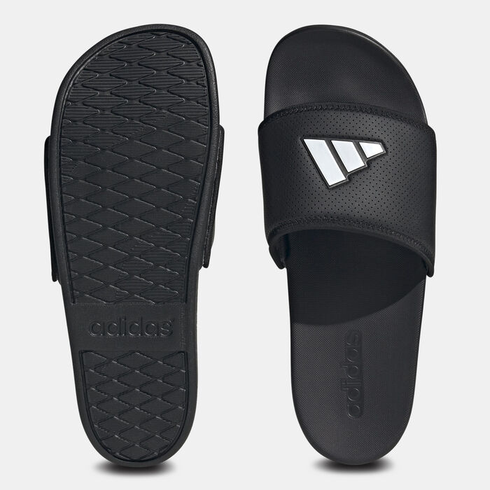 adidas Men's Adilette Comfort Slides Black adidas Men's Adilette Comfort Slides Black image number 4
