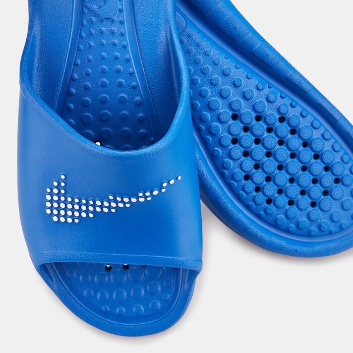 Nike Men's Victori One Shower Slide Blue Nike Men's Victori One Shower Slide Blue image number 2