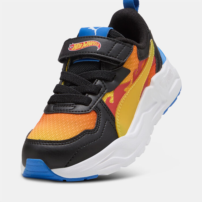 PUMA Kids' Trinity Lite HOT WHEELS AC+ Shoes Black PUMA Kids' Trinity Lite HOT WHEELS AC+ Shoes Black image number 4