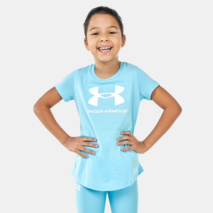 Under Armour Kids' UA Sportstyle Graphic T-Shirt Blue Under Armour Kids' UA Sportstyle Graphic T-Shirt Blue image number 0