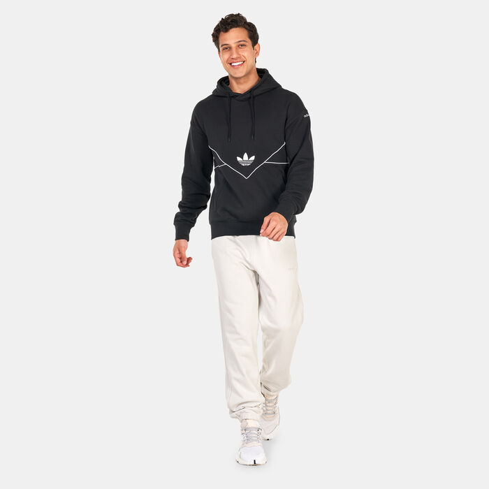 adidas Originals Men's Adicolor Archive Seasonal Hoodie Black image number 2