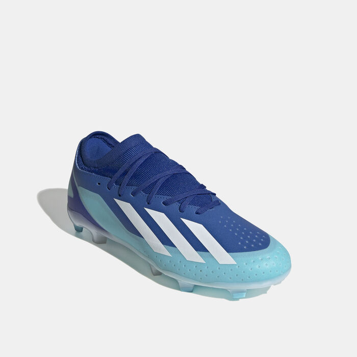 Buy adidas Men's X CRAZYFAST.3 Firm Ground Football Shoe Blue in KSA -SSS