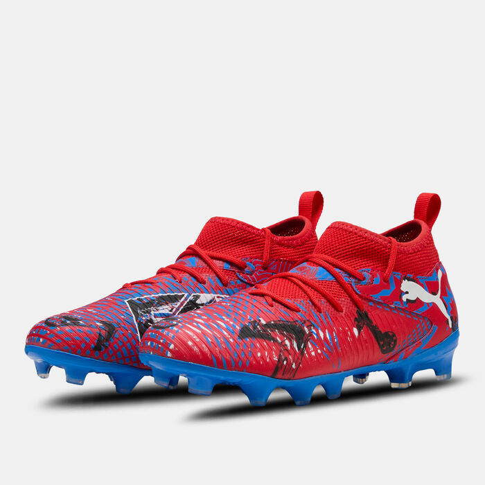 PUMA Kids' FUTURE 8 MATCH PLAYMAKERS Firm Ground/Artificial Ground Football Shoes Red PUMA Kids' FUTURE 8 MATCH PLAYMAKERS Firm Ground/Artificial Ground Football Shoes Red image number 1