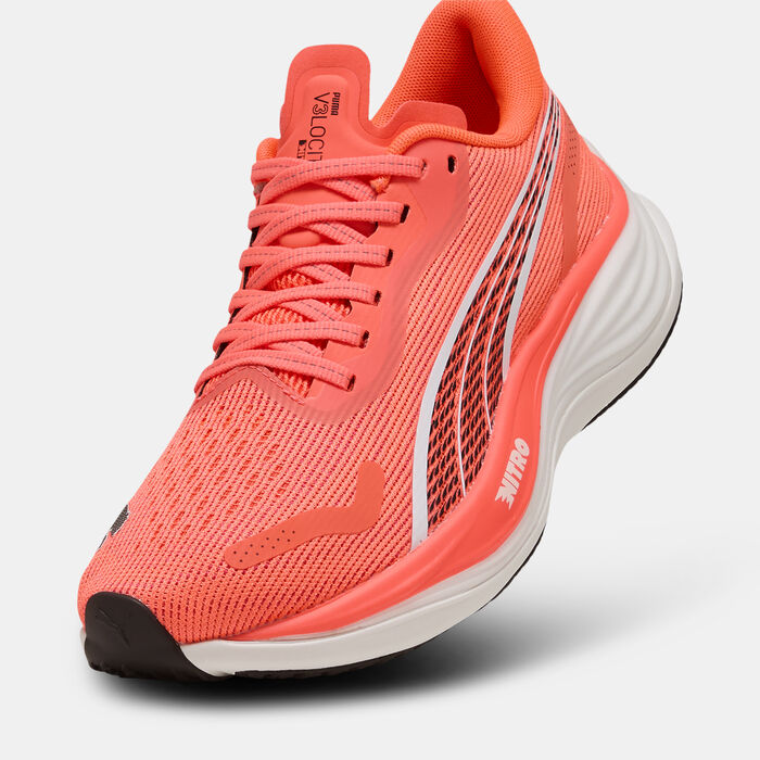 PUMA Women's Velocity NITRO 3 Running Shoes Red PUMA Women's Velocity NITRO 3 Running Shoes Red image number 4