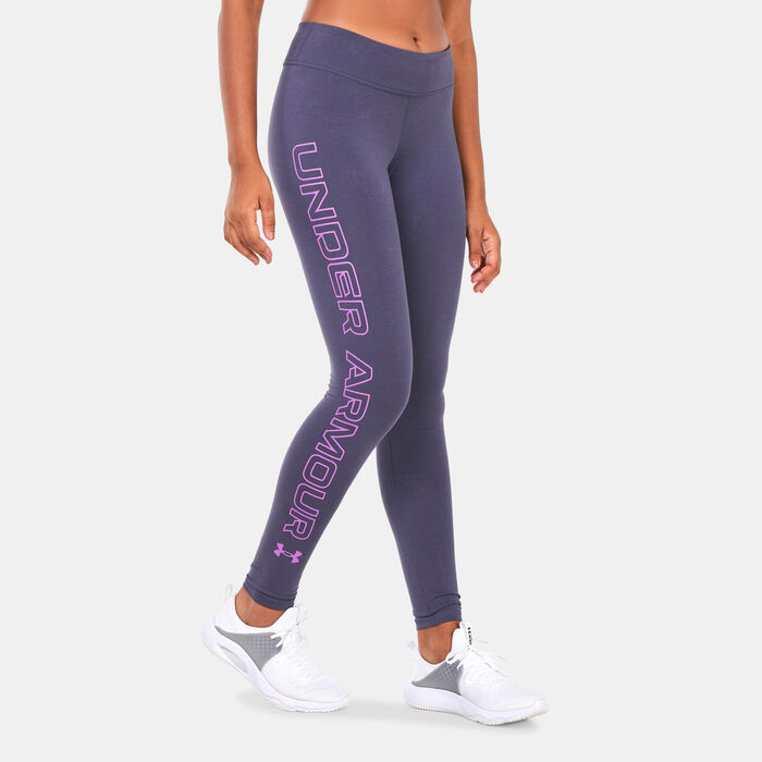Under Armour Women's UA Favorite Leggings Purple Under Armour Women's UA Favorite Leggings Purple image number 0