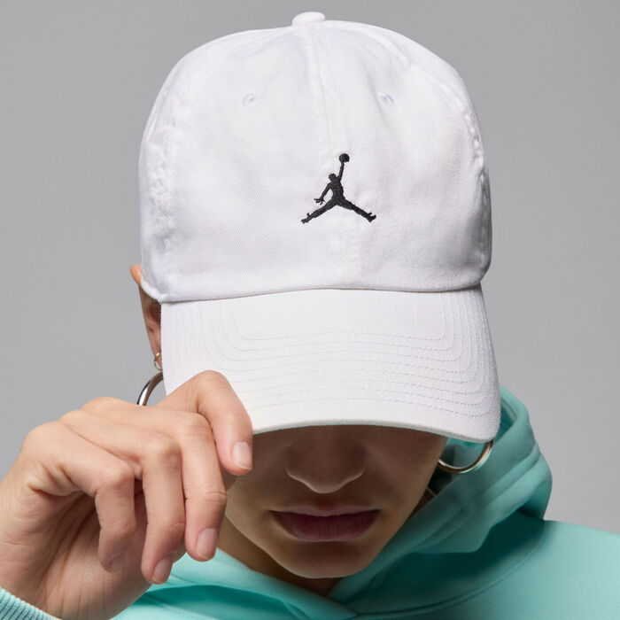 Jordan Club Unstructured Curved-Bill Cap White image number 3