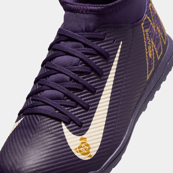 Nike Kids' Mercurial Superfly 10 Club Turf Ground Football Shoes Purple Nike Kids' Mercurial Superfly 10 Club Turf Ground Football Shoes Purple image number 4