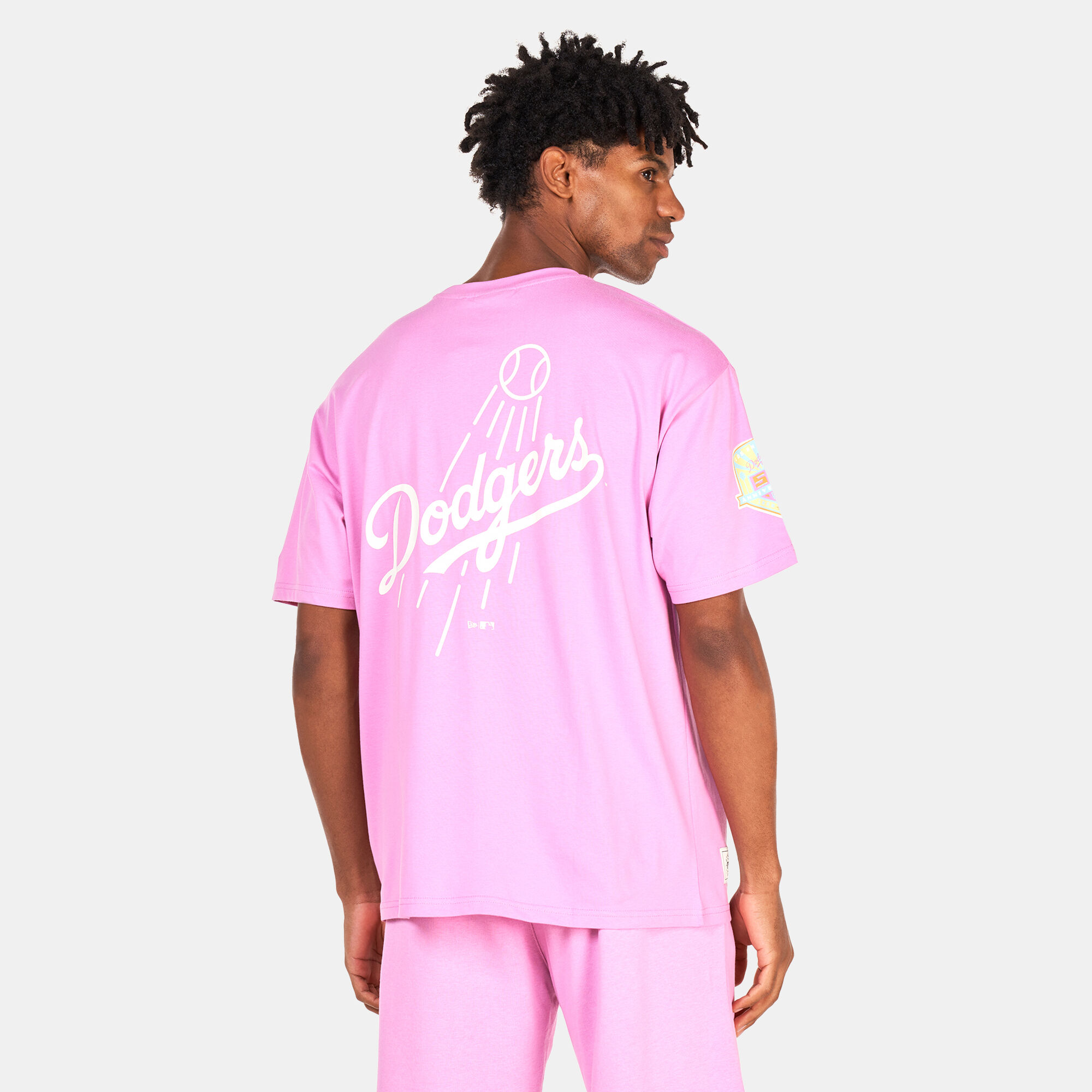 Shop New Era Men's Los Angeles Dodgers MLB Oversized T-Shirt