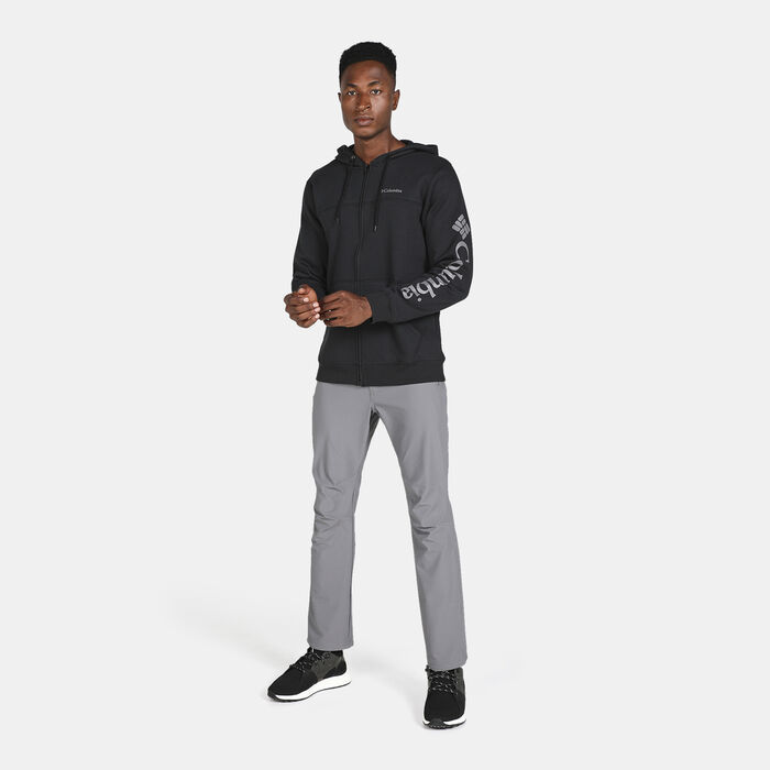 Columbia Men's Logo Full-Zip Fleece Hoodie Multi-Color image number 2