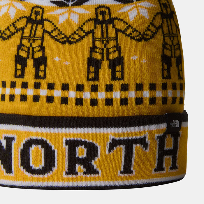 The North Face Kids' Ski Tuke Beanie Red image number 1