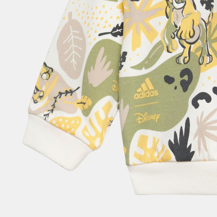 adidas Kids' Disney Lion King Sweatshirt and Joggers Set (Baby and Toddler) Multi-Color adidas Kids' Disney Lion King Sweatshirt and Joggers Set (Baby and Toddler) Multi-Color image number 2