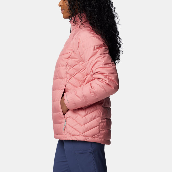 Columbia Women's Powder Lite II Full Zip Jacket Pink Columbia Women's Powder Lite II Full Zip Jacket Pink image number 3