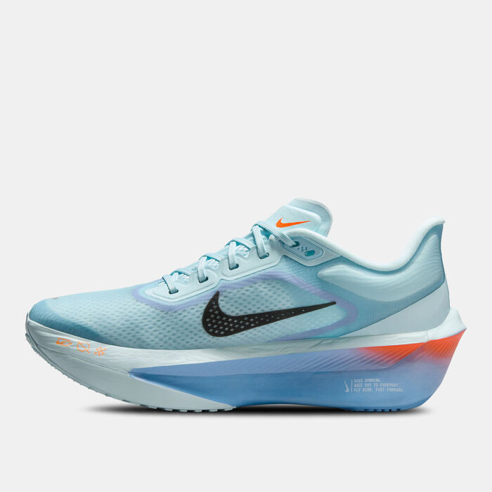 Nike Women's Zoom Fly 6 Road Running Shoes Blue Nike Women's Zoom Fly 6 Road Running Shoes Blue image number 2