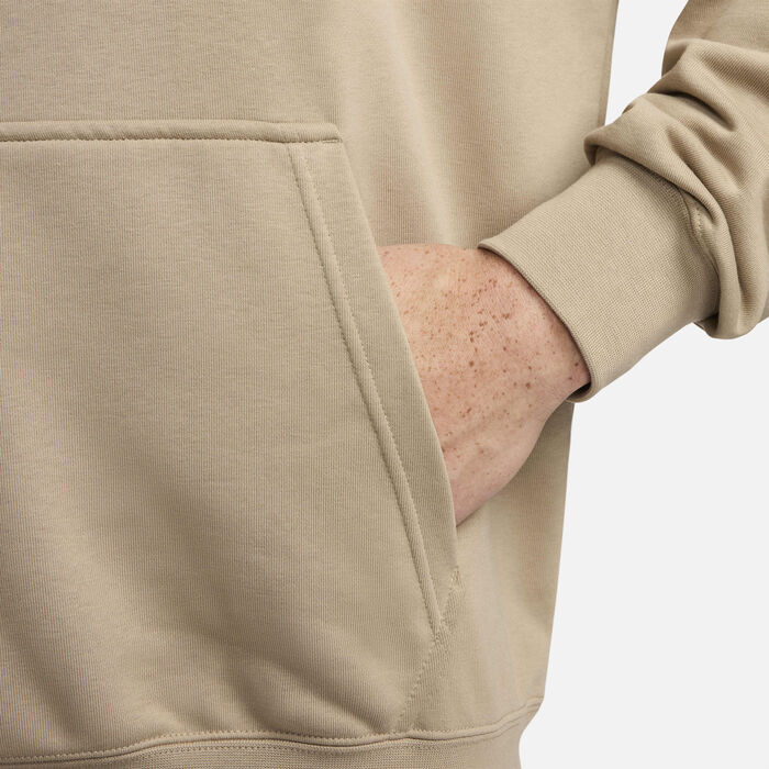 Nike Men's Trail Dri-FIT Fleece Running Hoodie Beige image number 3