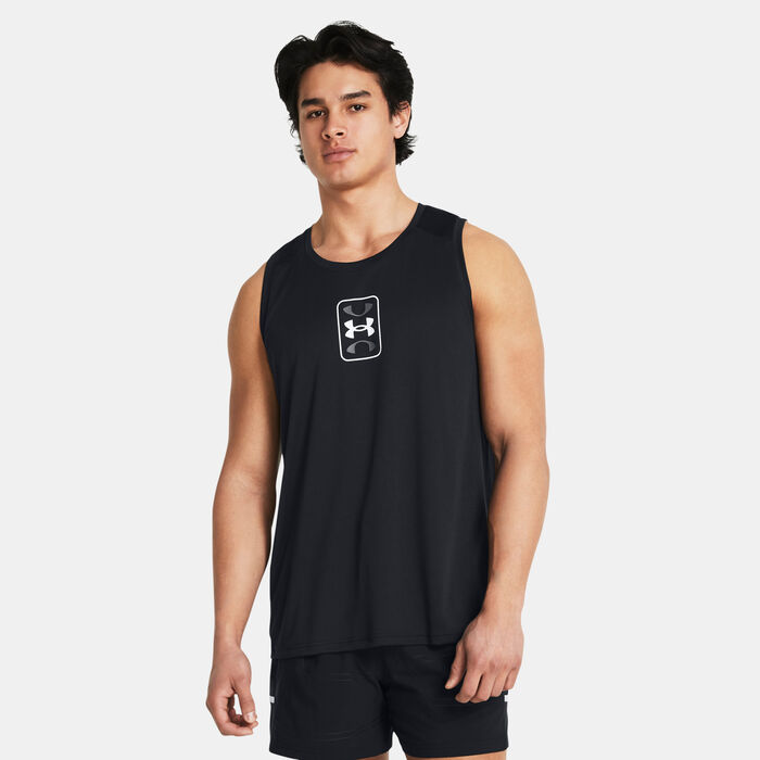 Under Armour Men's Zone Performance Basketball Tank Top Black Under Armour Men's Zone Performance Basketball Tank Top Black image number 0