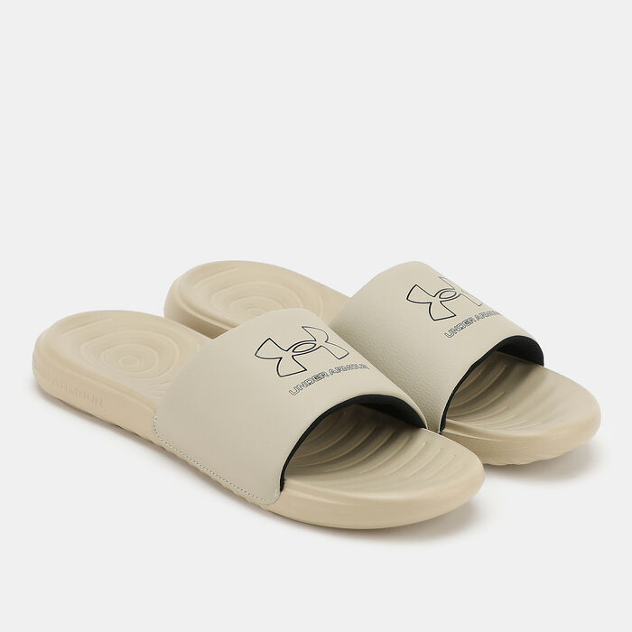 Under Armour Men's Ansa Fixed Slides Brown Under Armour Men's Ansa Fixed Slides Brown image number 0