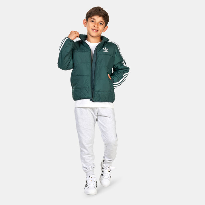 adidas Originals Kids' Adicolor Jacket Green image number 2