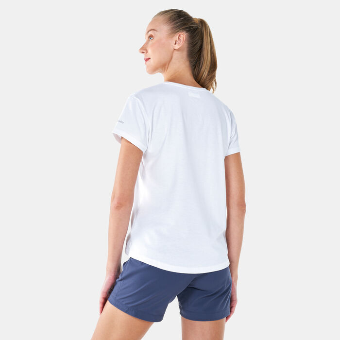 Columbia Women's Sun Trek™ T-Shirt White Columbia Women's Sun Trek™ T-Shirt White image number 1