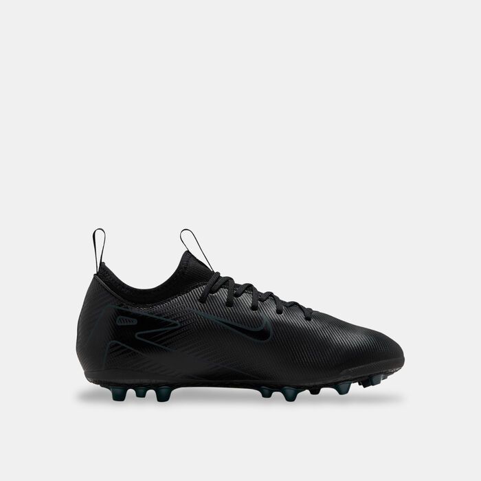 Nike Kids' Mercurial Vapor 16 Academy Firm Ground Football Shoes Black Nike Kids' Mercurial Vapor 16 Academy Firm Ground Football Shoes Black image number 2