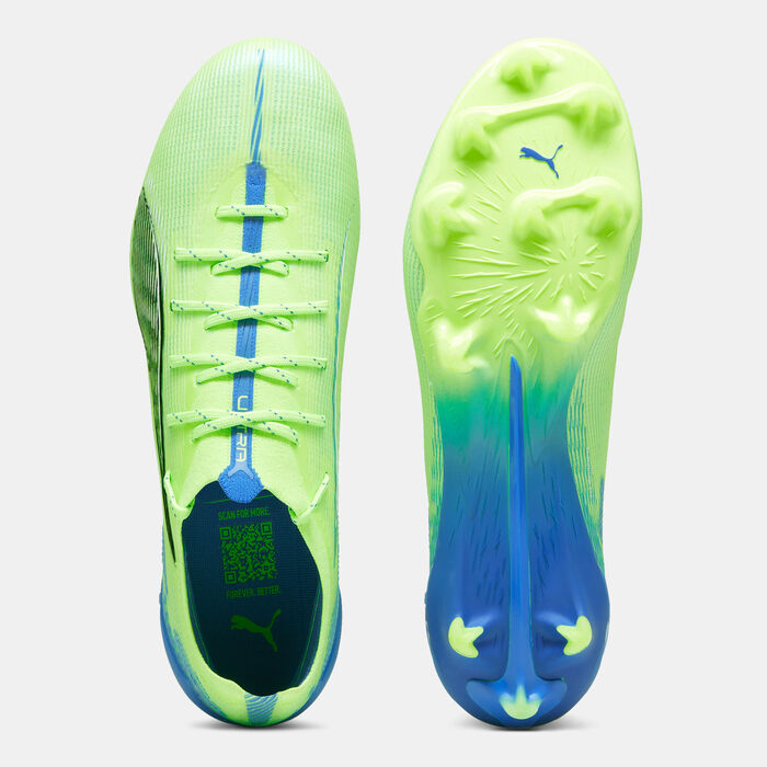 PUMA Men's ULTRA 5 ULTIMATE Firm Ground Football Shoes White PUMA Men's ULTRA 5 ULTIMATE Firm Ground Football Shoes White image number 3