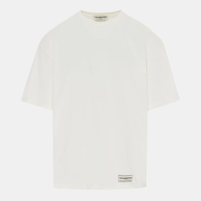 The Giving Movement Men's Saudi Print T-Shirt White The Giving Movement Men's Saudi Print T-Shirt White image number 0