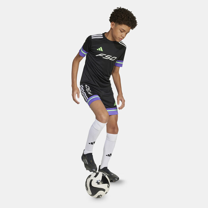 adidas Kids' F50 Football Top Black adidas Kids' F50 Football Top Black image number 2