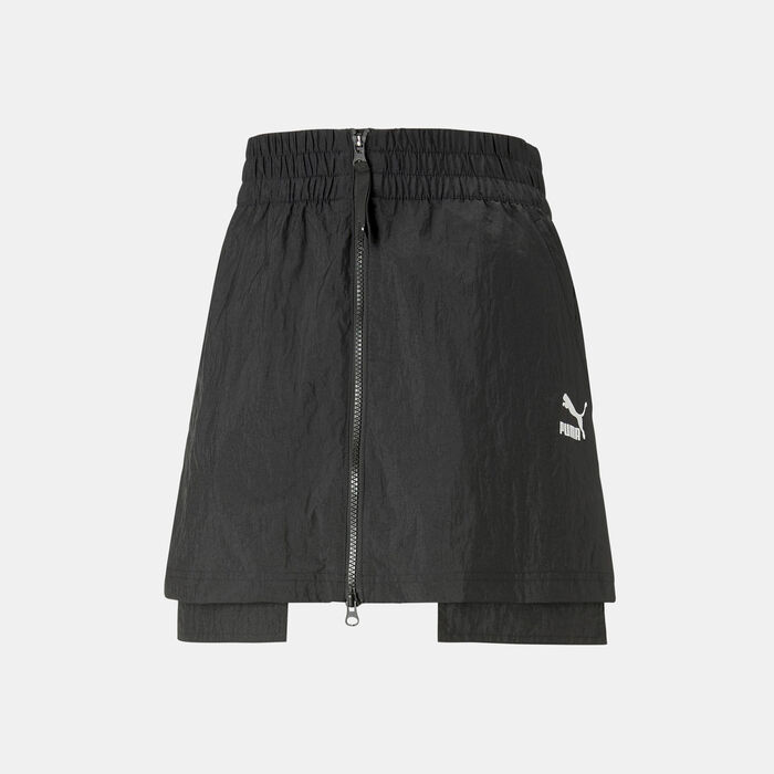 PUMA Women's Dare To Woven Skirt Black PUMA Women's Dare To Woven Skirt Black image number 0