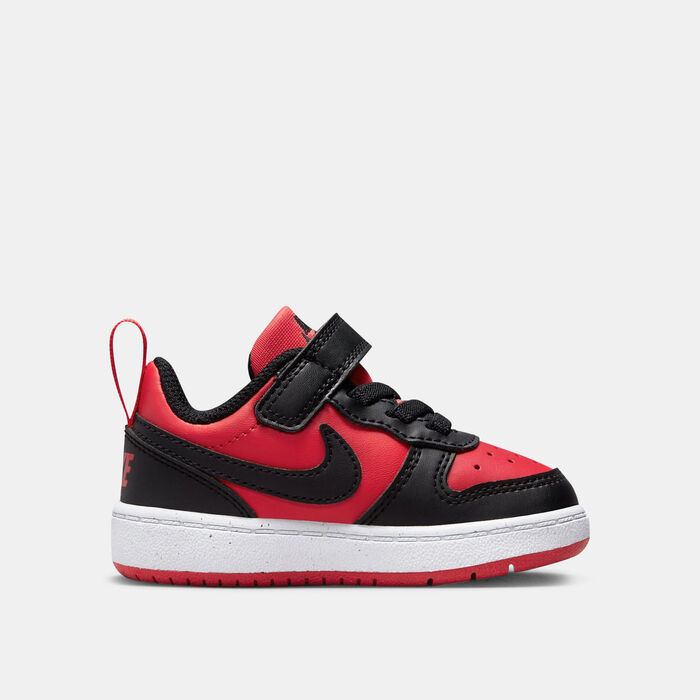 Nike Kids' Court Borough Low Recraft Shoes (Baby and Toddler) Red image number 0
